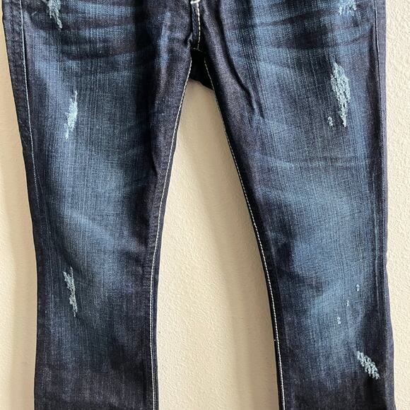 NWOT Rock Revival Women's Dark Wash Stephanie Boot Cut Jeans Size 27 - Picture 4 of 15
